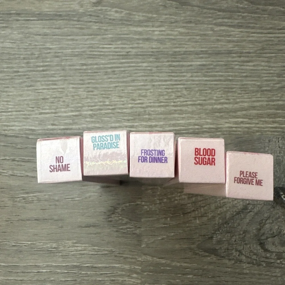 Jeffree Star Supreme Gloss Full Pigment Lip Bundle Of 5
